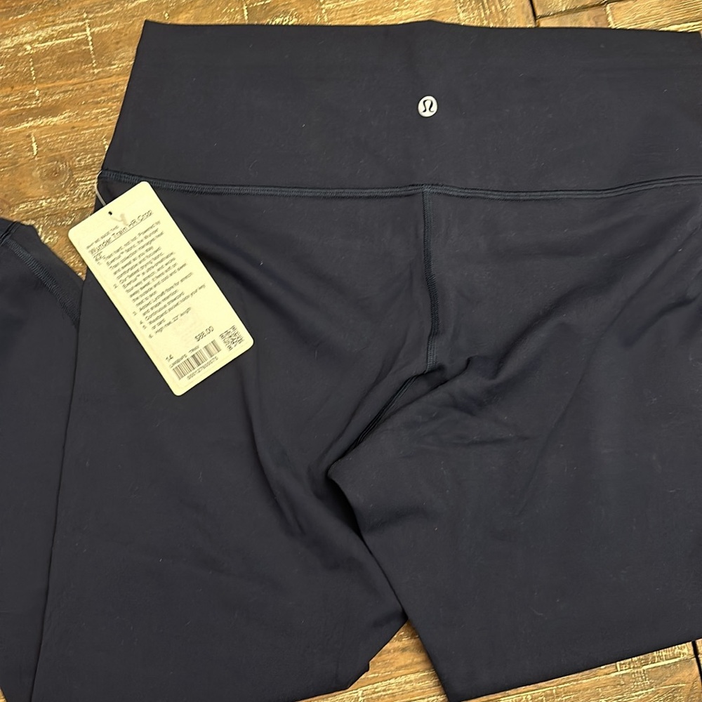 Lululemon Navy Leggings NWT